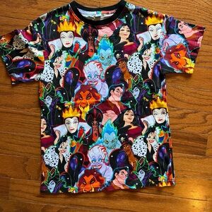 Wild Rich Kids, Disney Villains Tee, Adult XS
